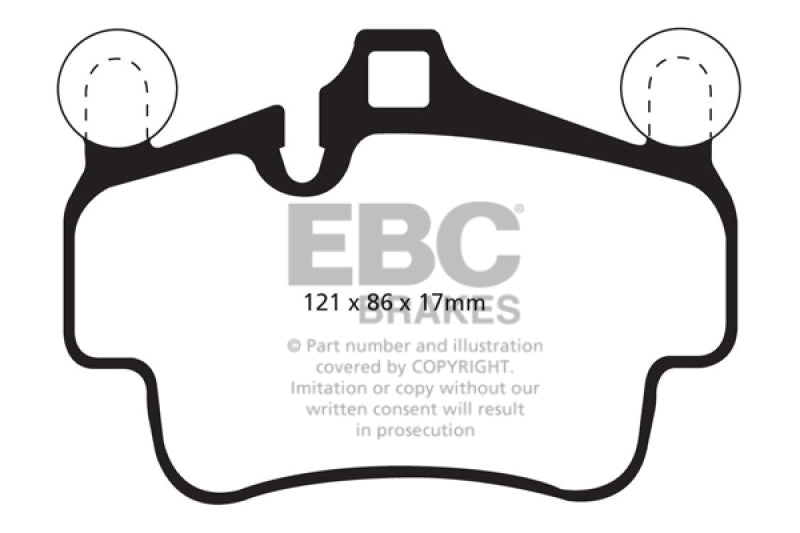 EBC Disc Brake Pad Set DP42029R Photo - Primary