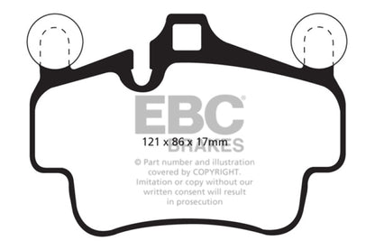 EBC Disc Brake Pad Set DP42029R Photo - Primary