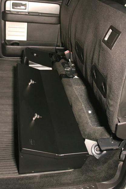Tuffy Products Tuffy Ford F150 Supercrew W/ Subwoofer Underseat Lockbox 2/3 Length W/ Keyed Lock For 287-01 287-01 Photo - Mounted