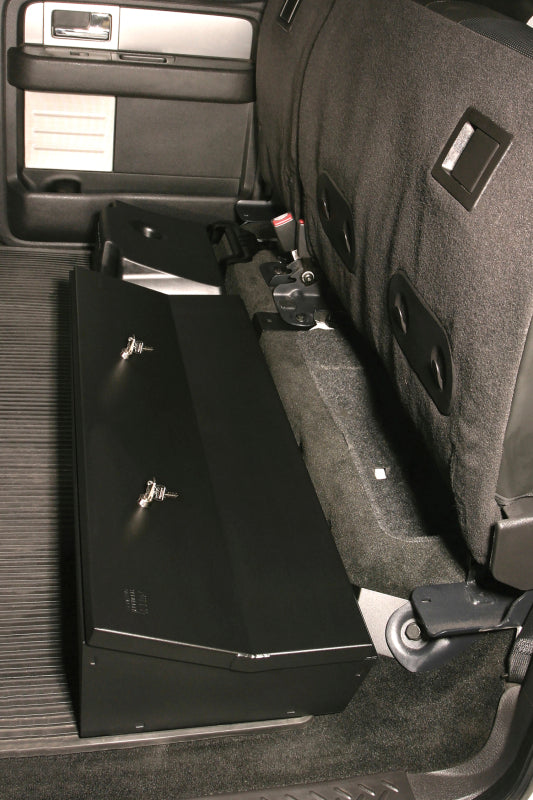 Tuffy Products Tuffy Ford F150 Supercrew W/ Subwoofer Underseat Lockbox 2/3 Length W/ Keyed Lock For 287-01 287-01 Photo - Mounted