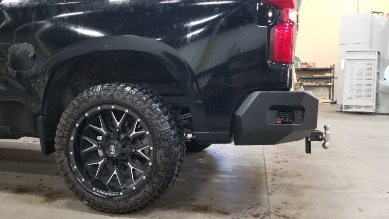 Road Armor 19-20 Chevy 1500 SPARTAN Rear Bumper - Tex Blk 3191XR0B 3191XR0B Photo - Primary