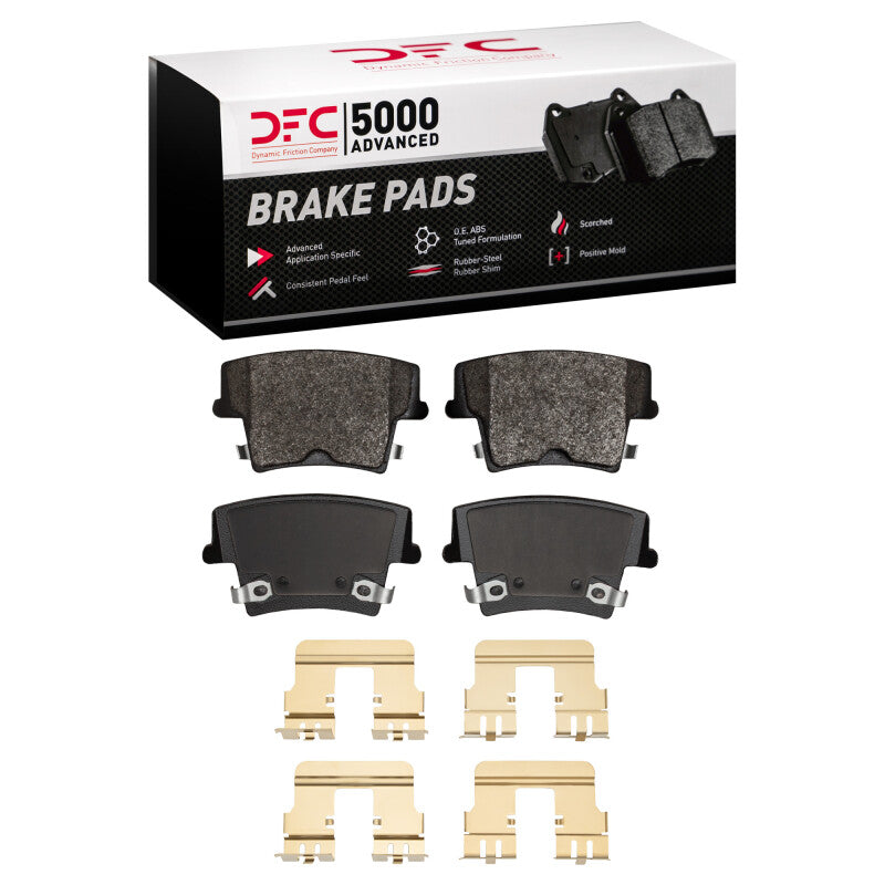 DFC DFC 5000 Advanced Semi Met Brake Pads Brakes, Rotors & Pads Brake Pads - OE main image