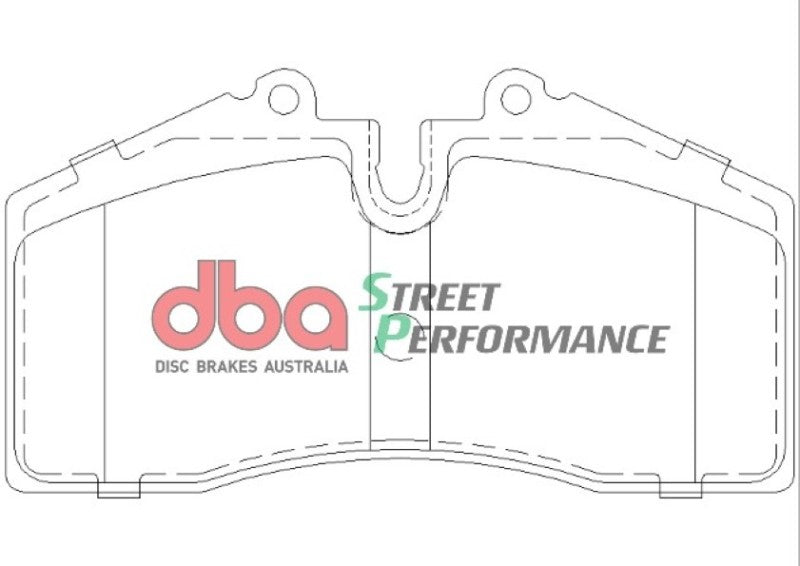 DBA 86-91 Porsche 928 SP Performance Front Brake Pads DB1355SP DB1355SP Photo - out of package