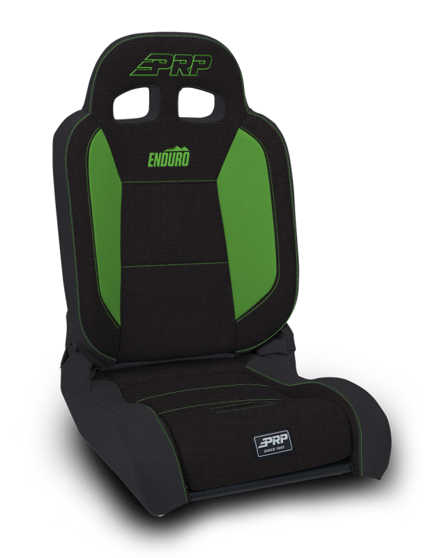PRP Seats PRP EnduroDaily Reclining Suspension Seat - Black/Green Tweed - Driver A8701044-50-W A8701044-50-W Photo - Primary