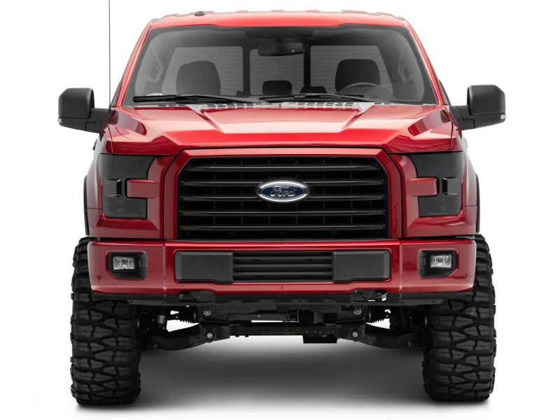 Raxiom 15-17 Ford F-150 Axial OEM Style Rep Headlights- Chrome Housing- Smoked Lens T551346 T551346 Photo - Close Up