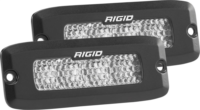 Rigid Industries SRQ - 60 Deg. Lens - White - Flush Mount - Set of 2 925513 925513 Photo - Primary