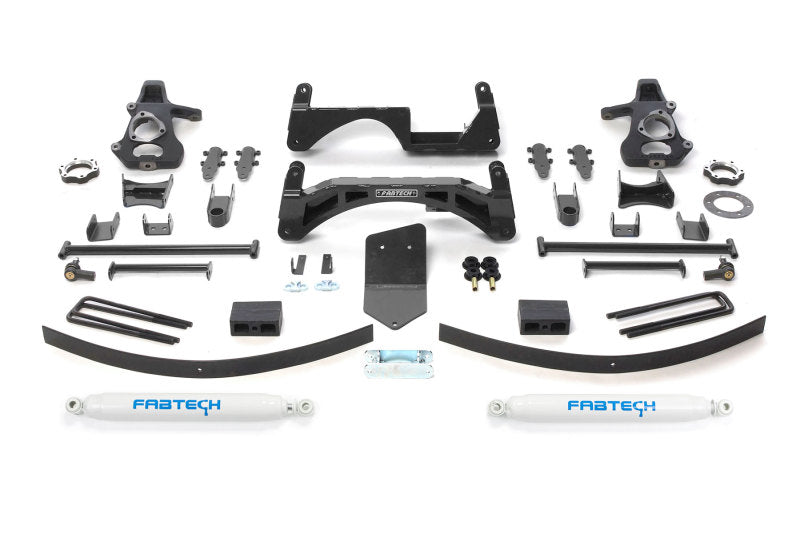 Fabtech 6" Basic System w/ Rear Performance Shocks K1024 Photo - Primary