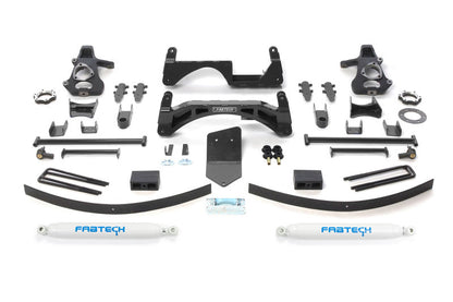 Fabtech 6" Basic System w/ Rear Performance Shocks K1024 Photo - Primary