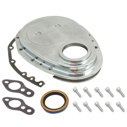 Spectre SB Chevrolet Timing Chain Cover - Polished Aluminum 4935 4935 Photo - Primary
