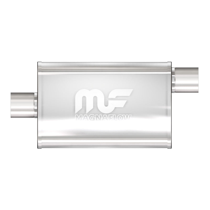 MagnaFlow 4" X 9" Oval Center/Offset Straight Through Performance Muffler 11365 Photo - Primary