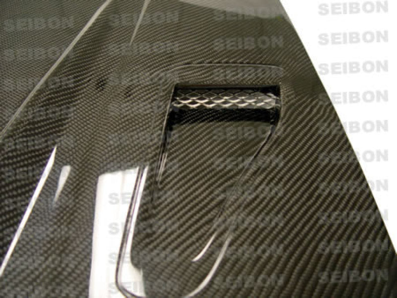 Seibon 99-01 Nissan S15 DS-Style Carbon Fiber Hood HD9901NSS15-DVII Photo - Primary