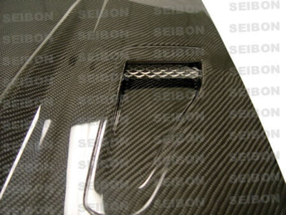 Seibon 99-01 Nissan S15 DS-Style Carbon Fiber Hood HD9901NSS15-DVII Photo - Primary