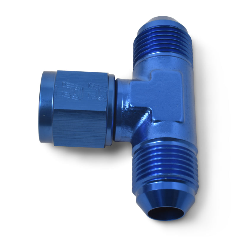 Russell -6 AN AN Tee - Female AN On Side (Blue Finish) 614306 Photo - out of package