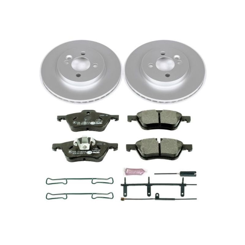 PowerStop Power Stop 07-08 Mini Cooper Front Euro-Stop Brake Kit ESK5780 ESK5780 Photo - Primary