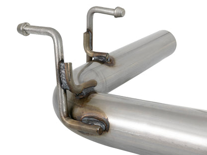 AFE FIAT 124 Spider I4-1.4L (t) Mach Force-Xp 2-1/2 In 304 Stainless Steel Axle-Back Exhaust 49-36901 49-36901 Photo - Unmounted