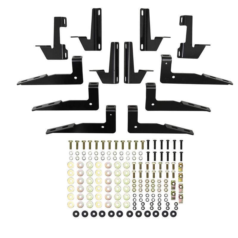 Westin 18-22 Jeep Wrangler JLU 4dr R5 Nerf Step Bars - Tex. Blk 28-51315 28-51315 Photo - Unmounted