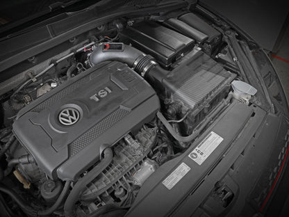 aFe Super Stock Induction System Pro Dry S Media Volkswagen GTI (MKVII) 15-21 L4-2.0L (t) 55-10012D 55-10012D Photo - Mounted
