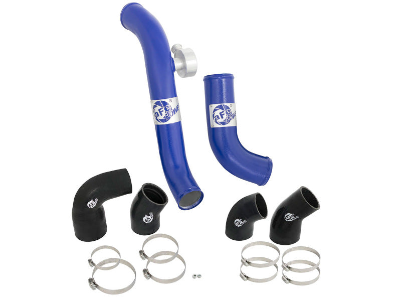 aFe BladeRunner Intercooler Tubes Hot and Cold Side: Ford Mustang EcoBoost 46-20254-L Photo - Unmounted