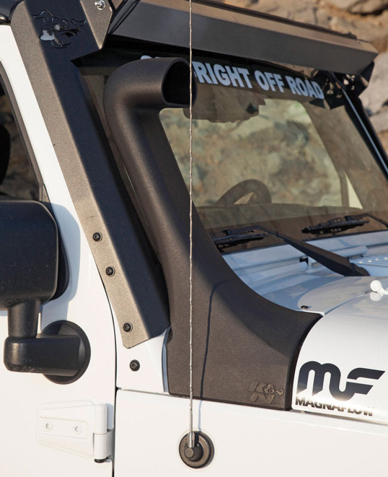 K&N Engineering 12-16 Wrangler 3.6L Air Intake Kit w/Snorkel KNE63-1573 63-1573 Photo - lifestyle view
