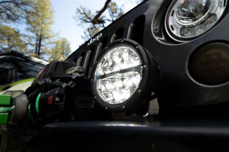 Rigid Industries 360-Series 6in LED Off-Road Spot Beam - RGBW (Pair) 36412 36412 Photo - Mounted