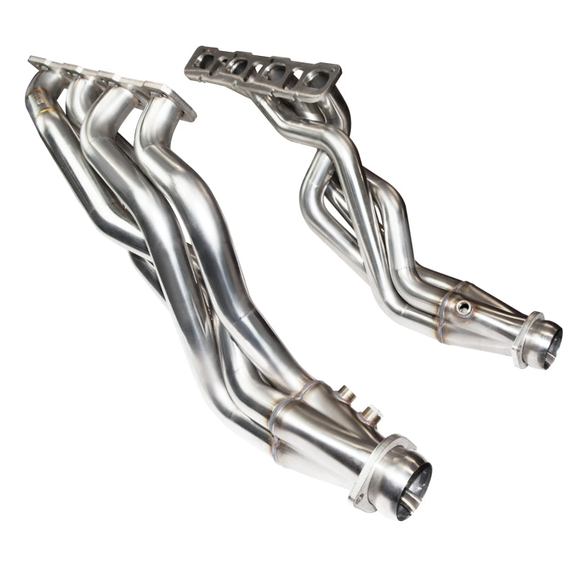 Kooks Headers Kooks 2015+ Dodge Challenger/Charger Hellcat 2in x 3in SS Headers w/Green Catted OEM Connection Pipe 3103H640 3103H640 Photo - Unmounted