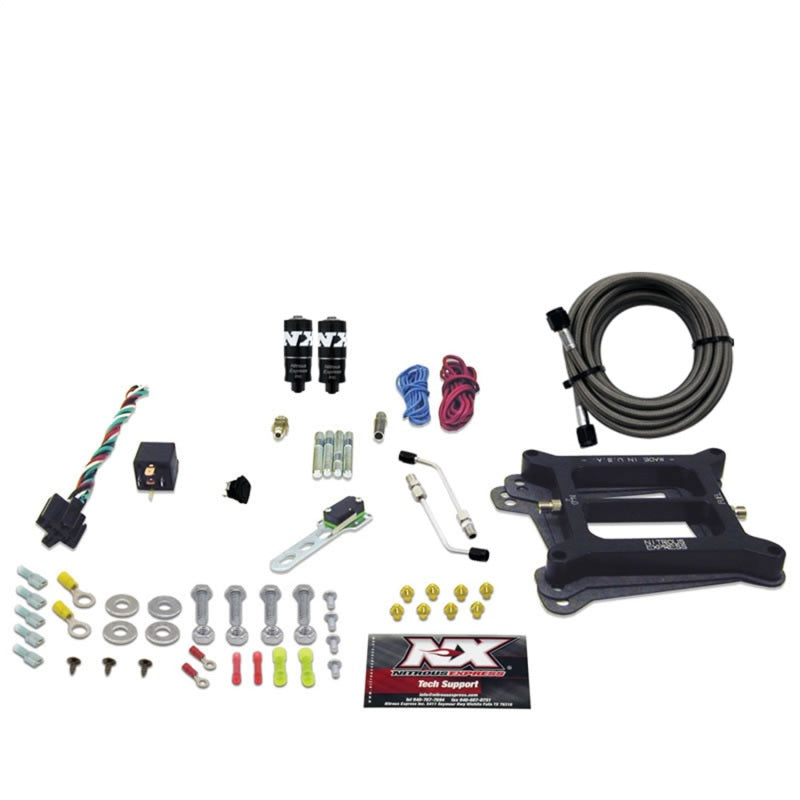 Nitrous Express 4150 Hitman Plus 4-BBL Nitrous Kit (50-200HP) w/o Bottle 40041-00 40041-00 Photo - Primary