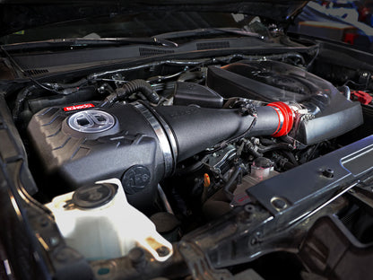 aFe Takeda Momentum Pro Dry S Cold Air Intake System 16-19 Toyota Tacoma V6-3.5L 56-70012D 56-70012D Photo - Mounted