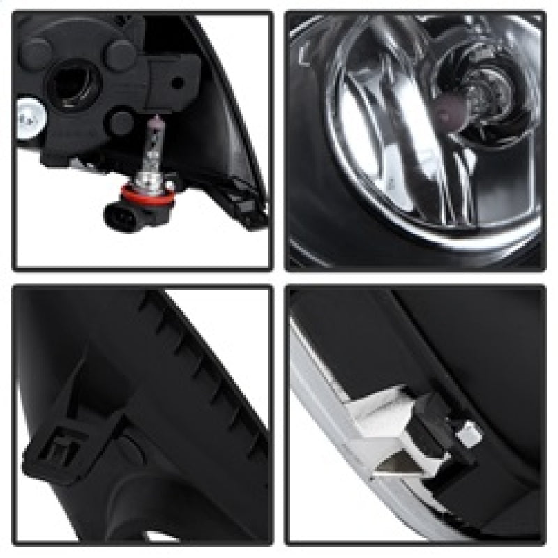 Spyder Nissan versa 2015+ OEM Fog Lights w/Switch Clear FL-NV2015-C 5080240 5080240 Photo - Unmounted