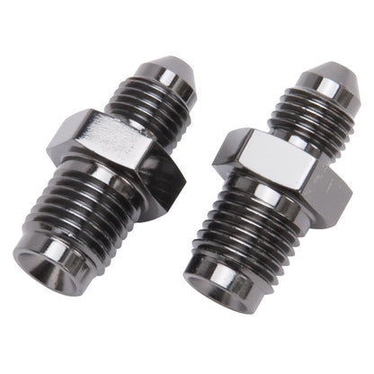 Russell Performance -3 AN SAE Adapter Fitting (2 pcs.) (Black) 641323 641323 Photo - Primary