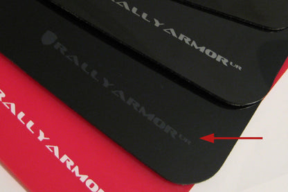 Rally Armor 2003-2008 Subaru Forester UR Black Mud Flap w/ Grey Logo MF5-UR-BLK/GRY User 1