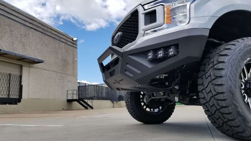Road Armor 18-20 Ford F150 SPARTAN Front Bumper Bolt-On Pre-Runner Guard - Tex Blk 6181XFPRB 6181XFPRB Photo - Primary