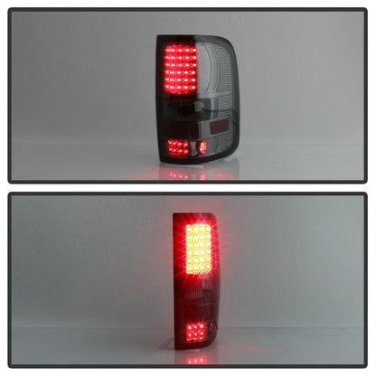 SPYDER Xtune Ford F150 Styleside 04-08 (Not Fit Heritage & SVT) LED Tail Lights Smoke ALT-ON-FF15004-LED-SM 5012920 5012920 Photo - Unmounted