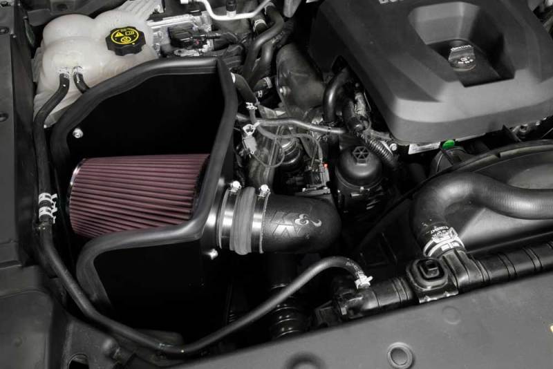 K&N Engineering K&N 16-19 Chevrolet Colorado L4-2.8L DSL Performance Intake Kit 57-3095 57-3095 Photo - Mounted