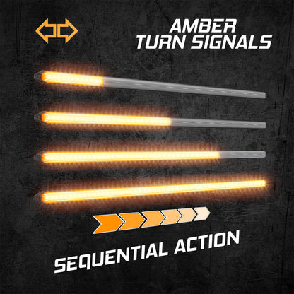 XKGLOW XK Glow 11In Switchback Grill Lights with Start-up Animation & Sequential Turn Signals XK041029-11 XK041029-11 User 1