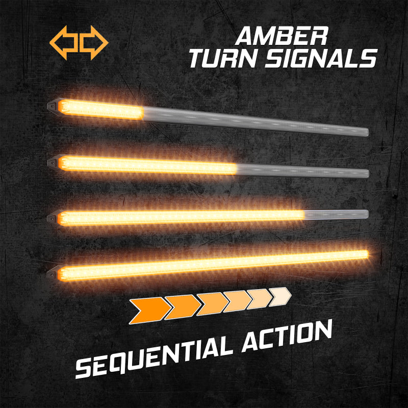 XKGLOW XK Glow 14In Switchback Grill Lights with Start-up Animation & Sequential Turn Signals XK041029-14 XK041029-14 User 1