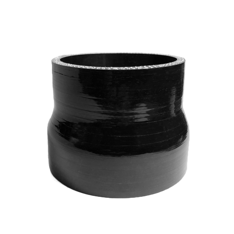 Ticon Industries High Temp 4-Ply Black 2.5in to 2.75in Reinforced Silicone Reducer 131-06370-3401