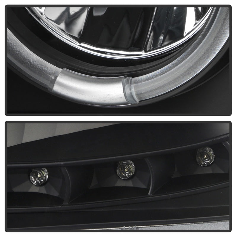 Spyder Chevy Suburban 1500 07-14 Projector Headlights LED Halo LED All Black PRO-YD-CSUB07-HL-BKV2 5085979 5085979 Photo - Unmounted