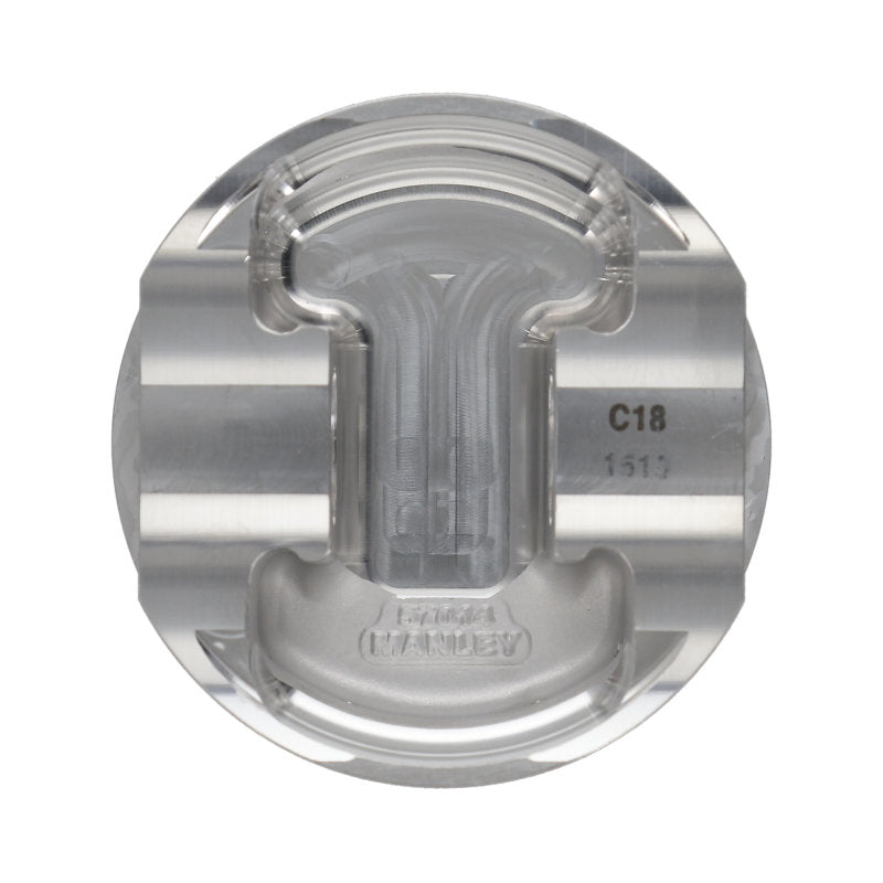 Manley 04+ Subaru WRX STi (EJ257) 75mm DE-STROKED 99.5mm STD Bore 9.8:1 Dish Piston Set with Rings 621100C-1 621100C-1 User 4