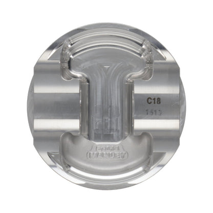 Manley 04+ Subaru WRX STi (EJ257) 75mm DE-STROKED 99.5mm STD Bore 9.8:1 Dish Piston Set with Rings 621100C-1 621100C-1 User 4