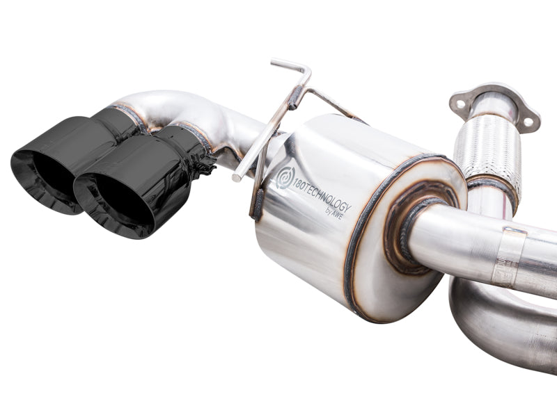 AWE Tuning 2020 Chevrolet Corvette (C8) Touring Edition Exhaust - Quad Diamond Black Tips 3015-43159 3015-43159 Photo - out of package