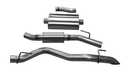 Corsa 2020 Jeep Gladiator JT 3.0in Cat-Back Touring Single Side Exit w/ Turn Down Tip 21063 21063 Photo - Primary