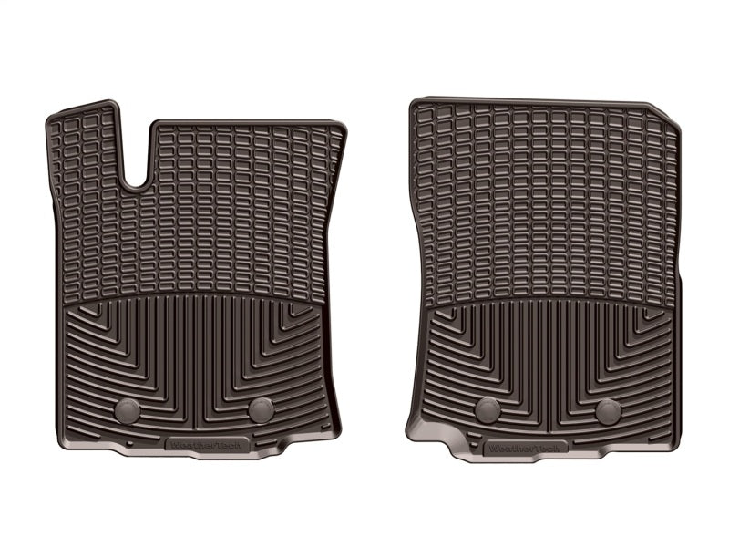 WeatherTech 2018+ Toyota Tacoma Front Rubber Mats - Cocoa W378CO W378CO Photo - Unmounted