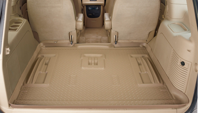 Husky Liners 07-10 Jeep Wrangler Unlimited (4 Door) Classic Style Black Rear Cargo 20551 Photo - Mounted