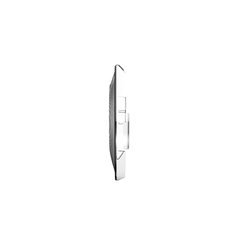KC HiLiTES SlimLite 8in. LED Light Shield SAE Driving (Shield Only) - Clear 5209 5209 User 2