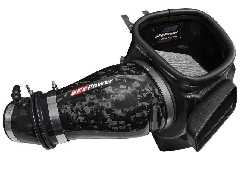 aFe 2021 Dodge Durango SRT Hellcat Track Series Carbon Fiber Cold Air Intake System w/ Pro DRY S 57-10028D 57-10028D Photo - Unmounted