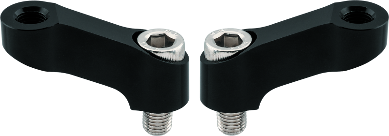 BikeMaster Mirror Extension 10mm Pair - Black 152461 152461 Photo - Primary