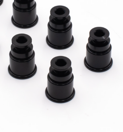 BLOX Racing 14mm Adapter Top (1/2in) w/Viton O-Ring & Retaining Clip (Set of 4) BXEF-AT-14S-4 BXEF-AT-14S-4 User 1