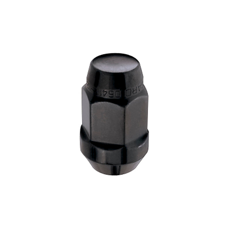 McGard Hex Lug Nut (Cone Seat Bulge Style) 1/2-20 / 3/4 Hex / 1.45in. Length (Box of 144) - Black 69429 69429 Photo - Primary