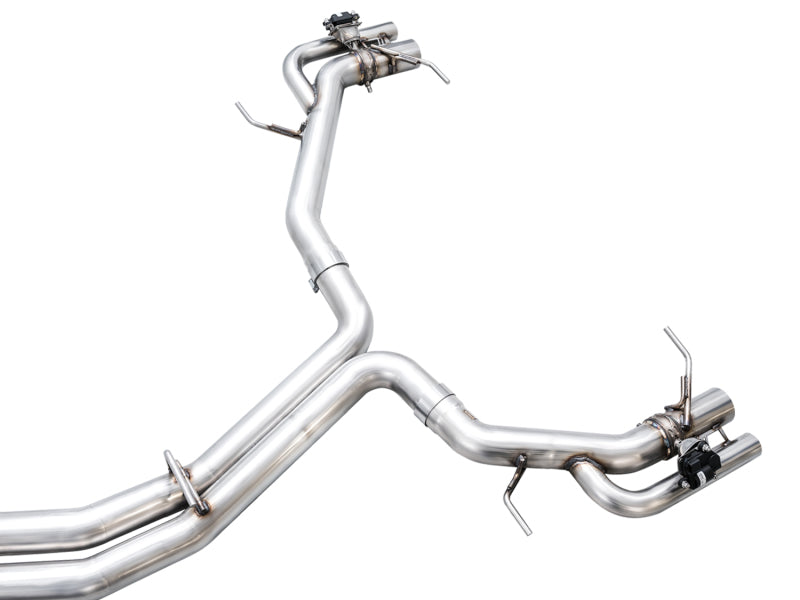AWE Tuning 21-23 Audi C8 RS6/RS7 SwitchPath Cat-back Exhaust - Diamond Black Tips 3025-33776 3025-33776 Photo - out of package