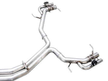 AWE Tuning 21-23 Audi C8 RS6/RS7 SwitchPath Cat-back Exhaust - Diamond Black Tips 3025-33776 3025-33776 Photo - out of package